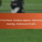 5-2-3 Formace: Analýza zápasu, Výkonnostní metriky, Hodnocení hráčů